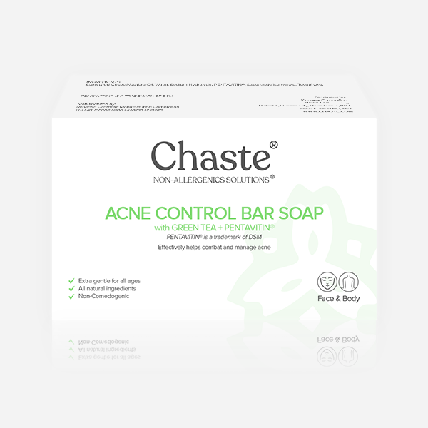 Chaste - Acne Control Bar Soap with Green Tea + Pentavitin